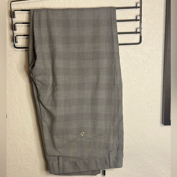 Cavana Men Slim Fit Checked Trouser - Picture 2 of 8